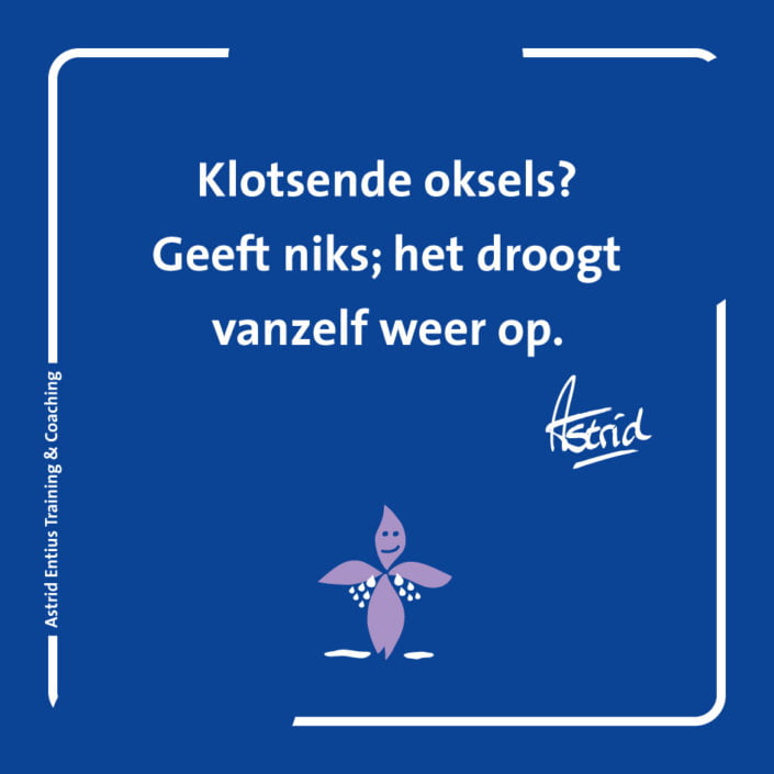 Astrid Entius – Klotsende oksels